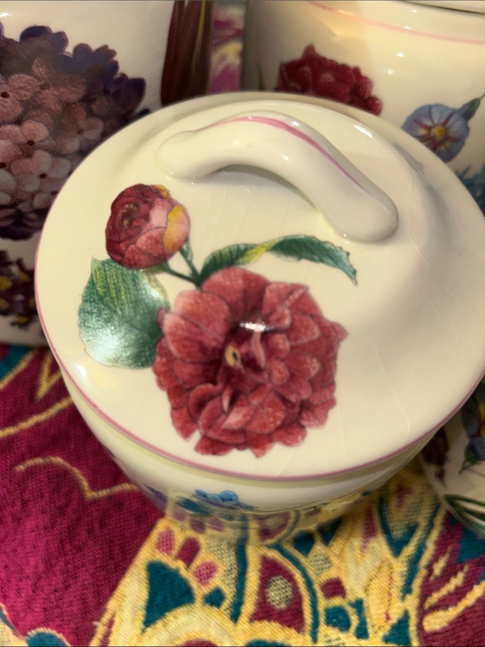 Portugal RB Bernarda canister set for Williams Sonoma Canister set of 4 - Picture 4 of 15